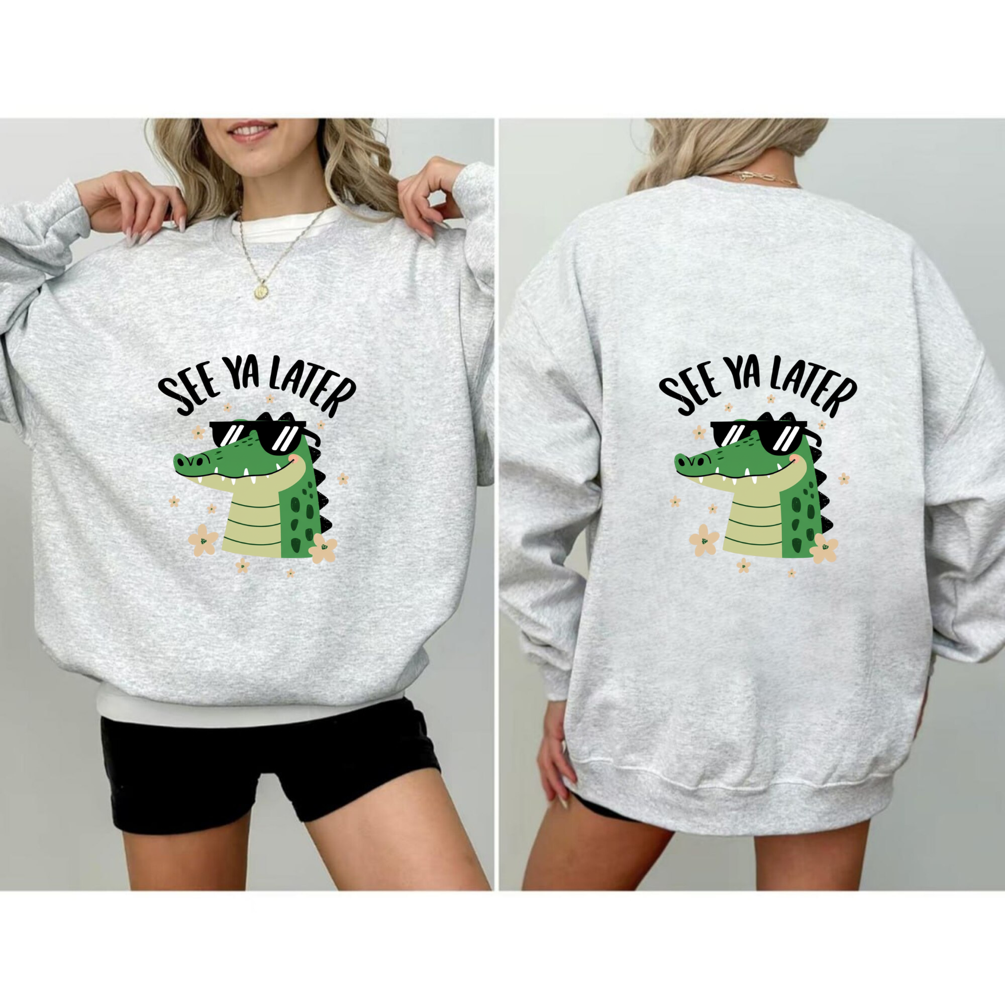 See Ya Later Crocodile Hoodie