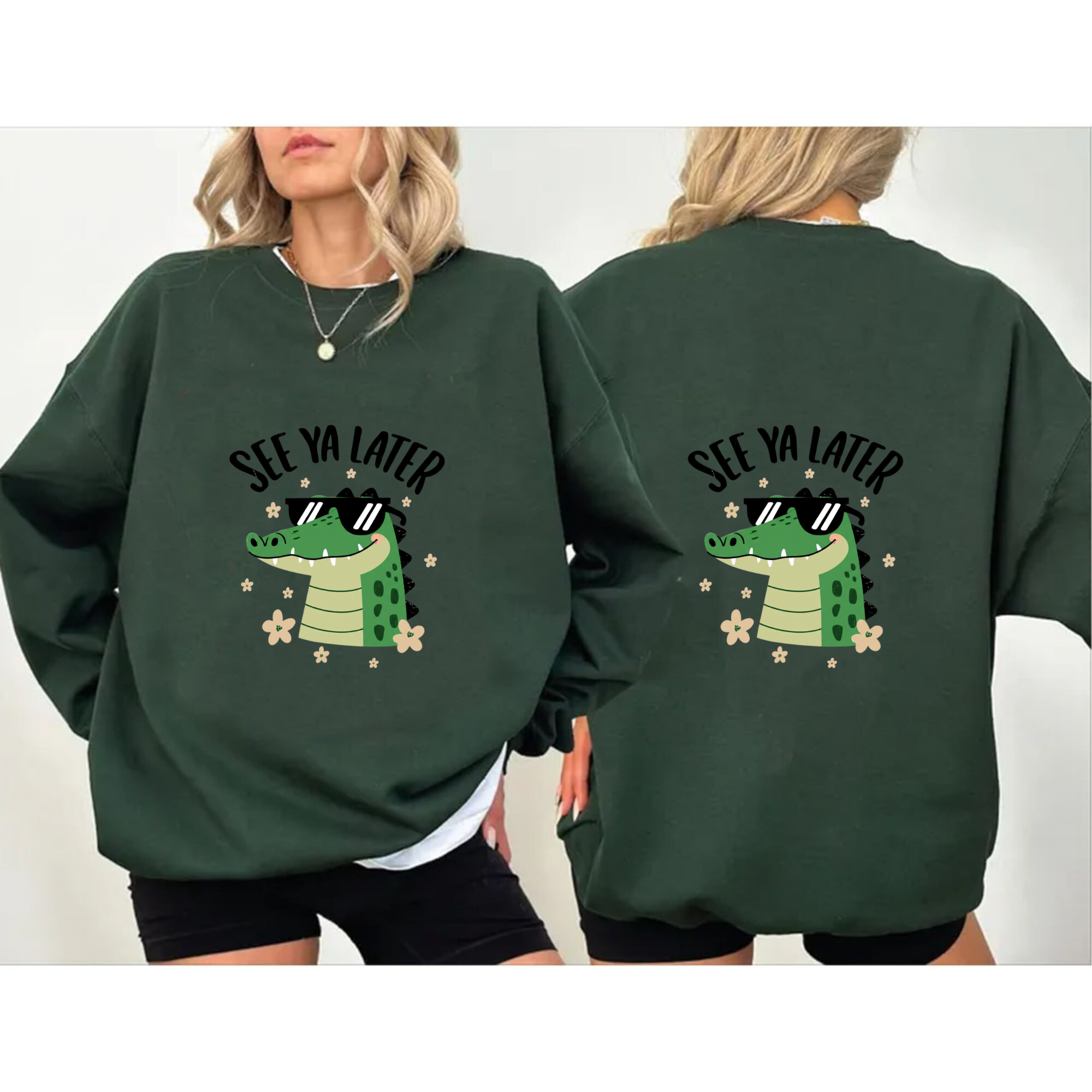 See Ya Later Crocodile Hoodie